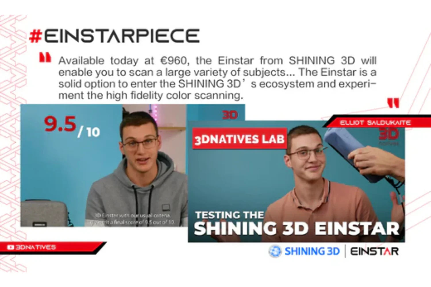 A Professional 3D Scanner under 1K? We’ve reviewed the Einstar from SHINING 3D | 3Dnatives Lab