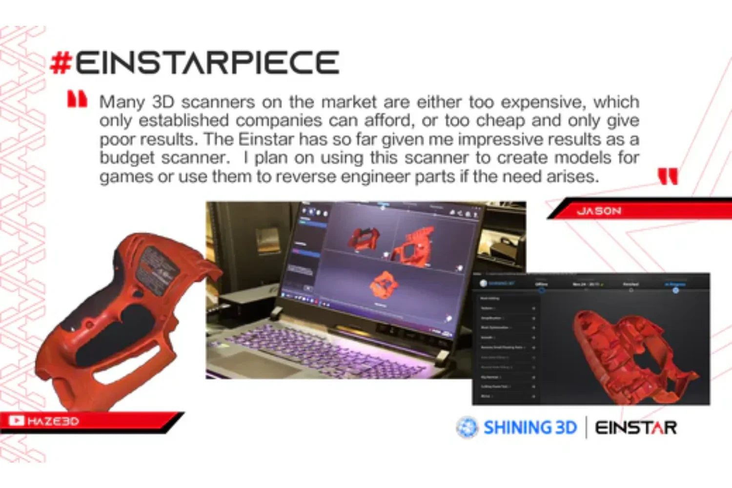 Einstar 3D Scanner Unboxing and Demo