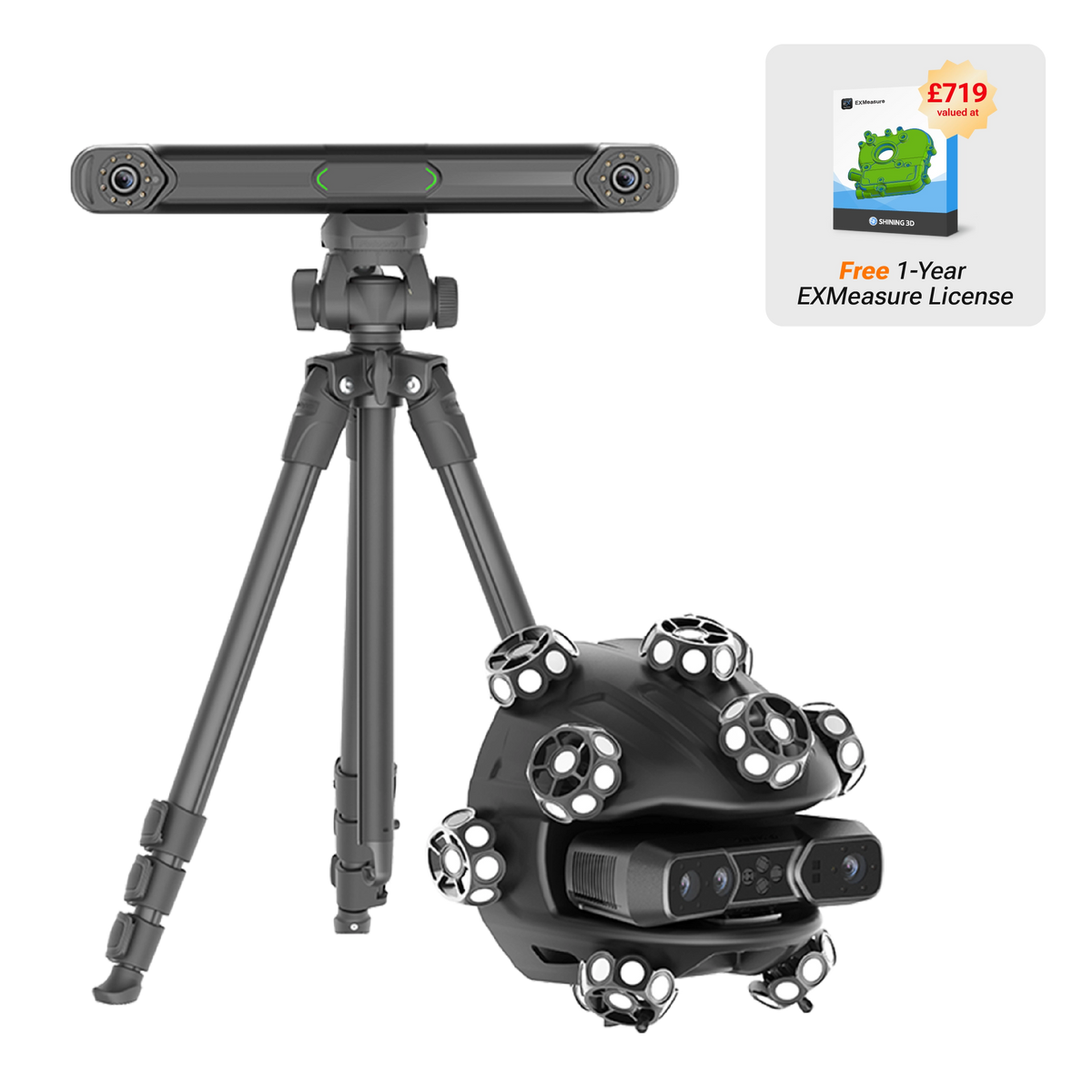 EinScan Trak Wireless Marker-Free Tracking System
